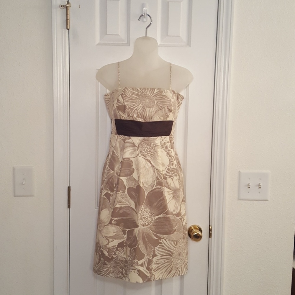Anthropologie Strapless Dress